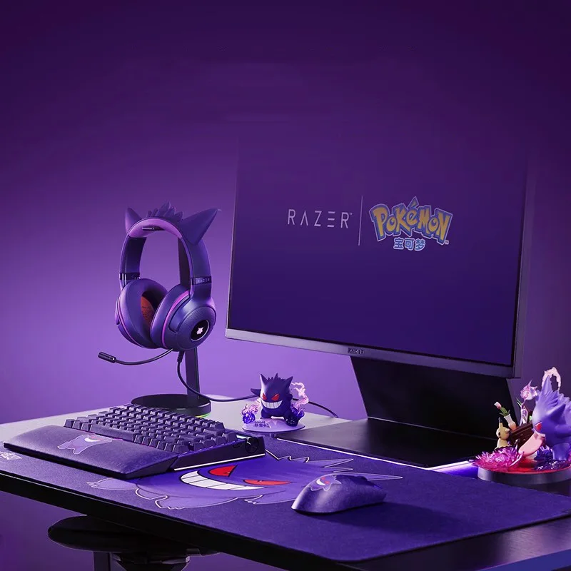 RAZER-ポケモンgengarゲーミングマウスパッド,goliathus v3,高