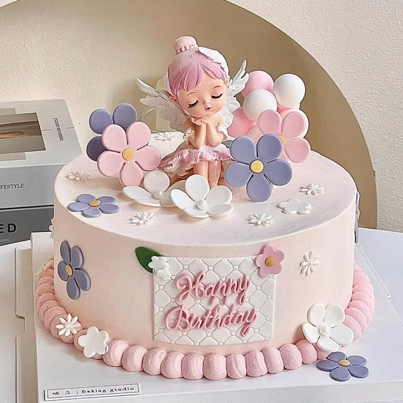 Meadow Flower crown 1歳ケーキトッパー