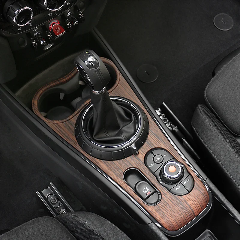 ABS Center Console Gear Shift Panel Cover For Mini Cooper Countryman F60 - Interior Trim Sticker Decal