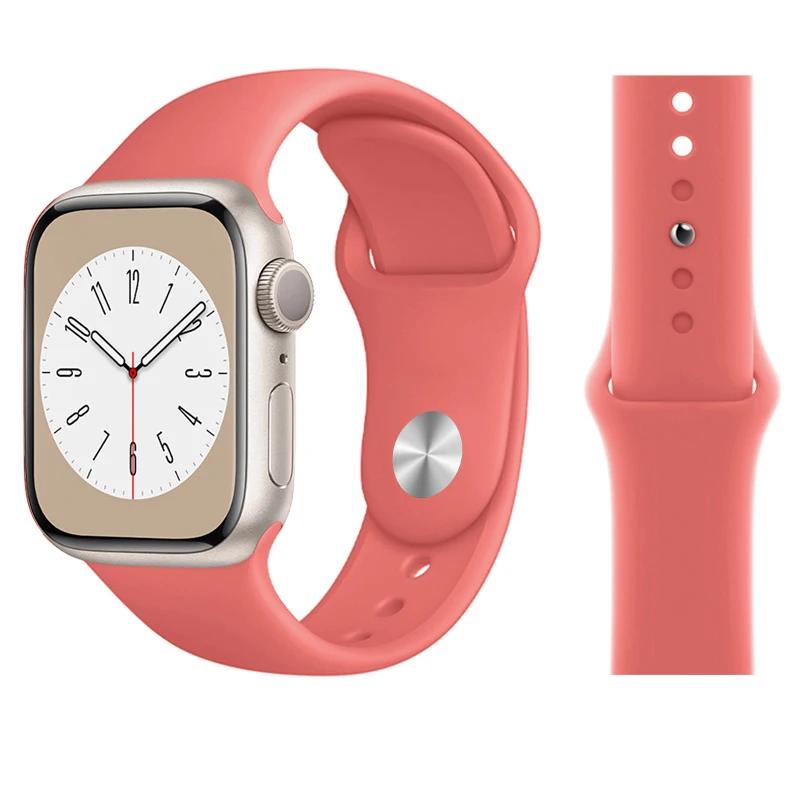 ตัวเลือกสินค้า สายซิลิโคนสุดเก๋สำหรับ Apple Watch ใส่สบายไม่ร้อน