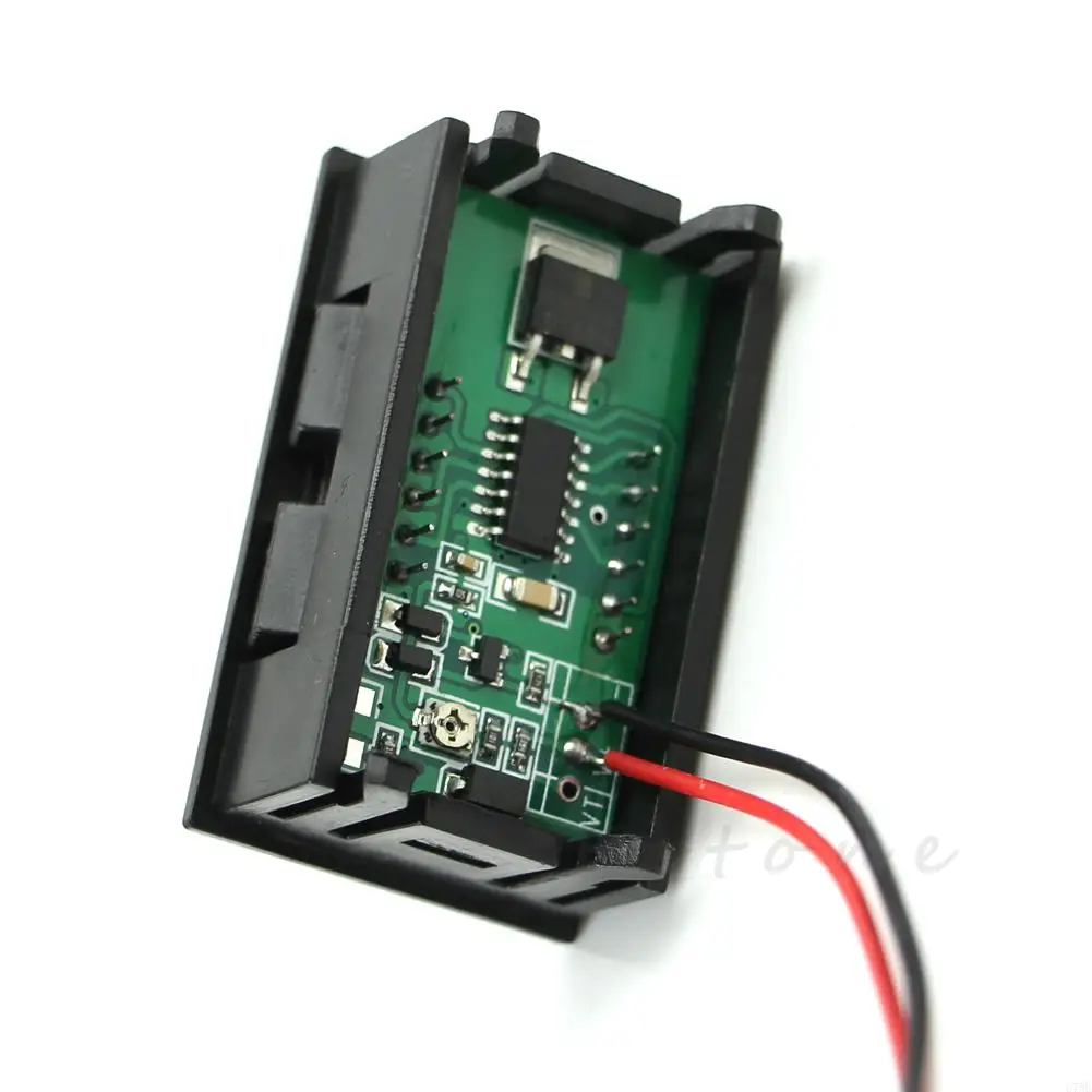 G7NE Mini for DC 5-120V Voltmeter LED Panel 3-Digital Display Meter 2-wire