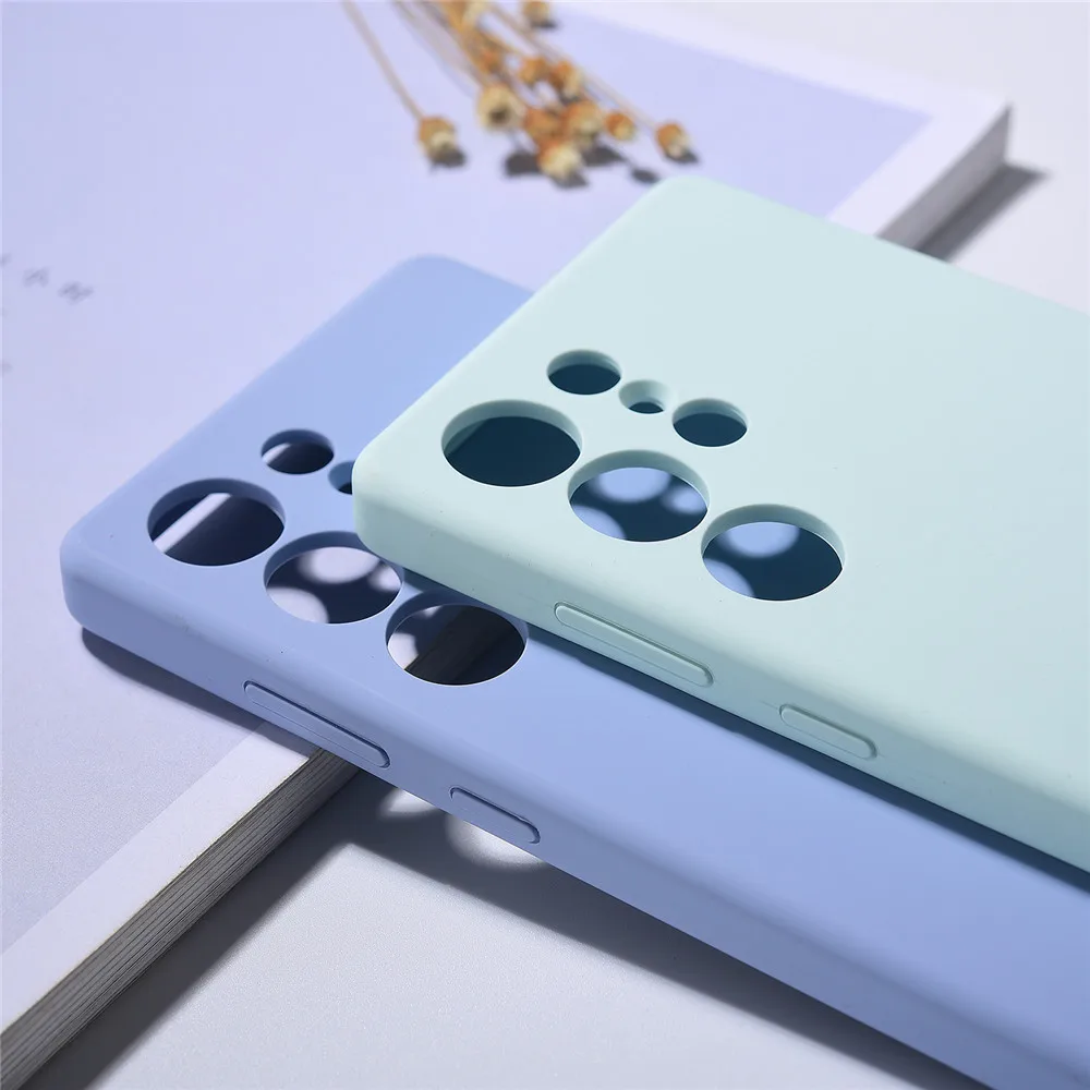 Original Liquid Silicone Shockproof Protective Case - Enhanced Camera Protection