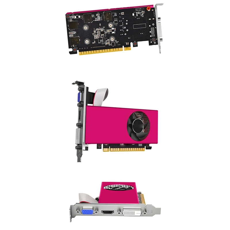 GT740 4GB DDR5 Discrete Graphics Card With -Compatible VGA DVI Port Graphics Card GT 740 4GB Durable Easy To Use