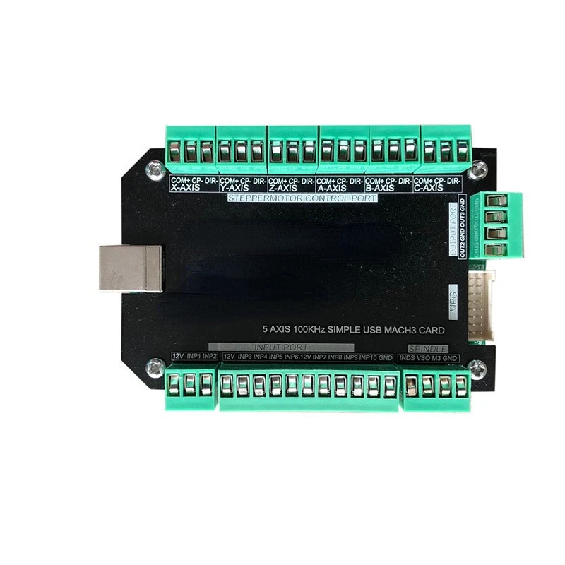 

Интерфейсная плата USB Mach3 CNC 5-осевая плата управления движением
