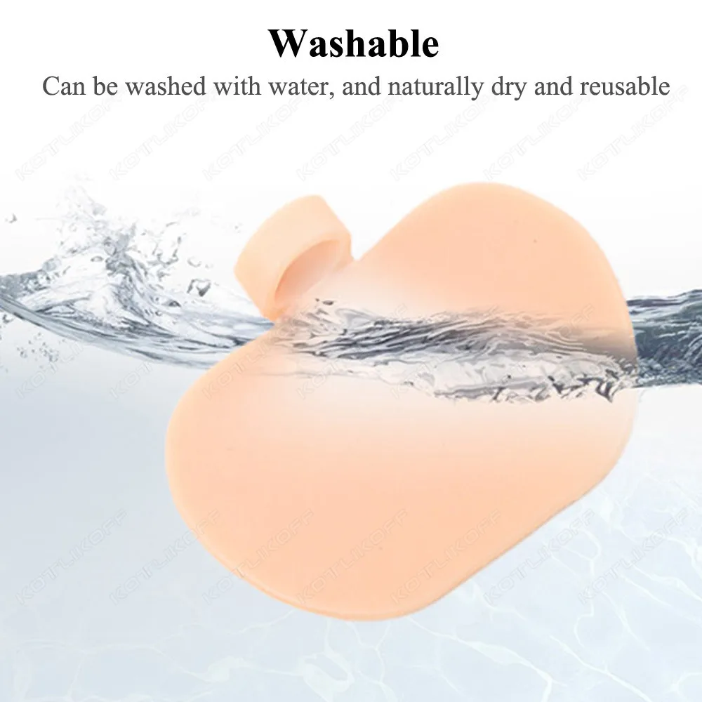 Women Gel Forefoot Insert Cushion Pads Silicone Foot Pain Relief Pads For High Heels Sandals Soft Absorbs Shock