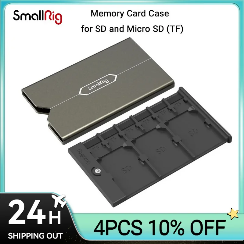SmallRigMemoryCardCaseHolderMemoryCardStorageHolderAntiShock