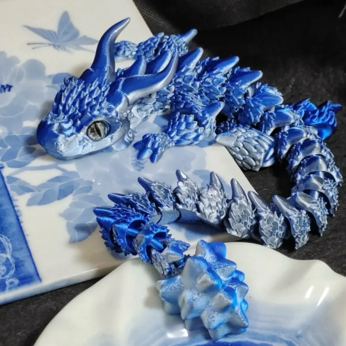 3D Printed Dragon Movable Joint Fidget Toy