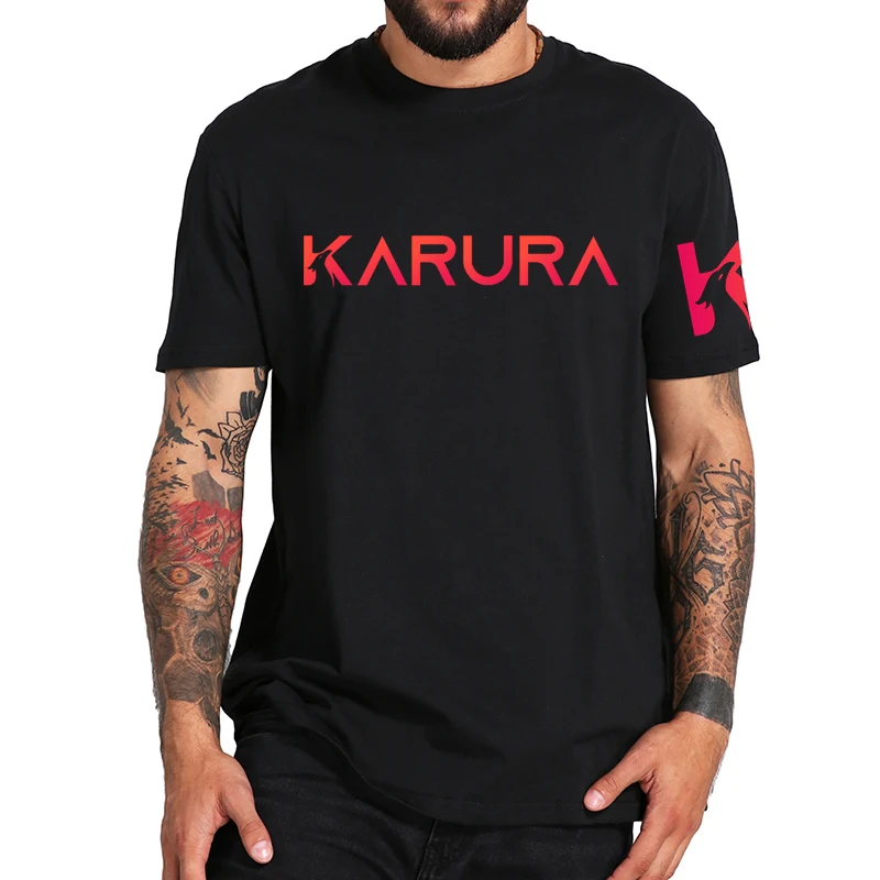 Karura Crypto Tshirt 쿠사마 카르의 DeFi 허브 코인 티셔츠 토큰 폴카도트 암호화 남성 참신 티셔츠 