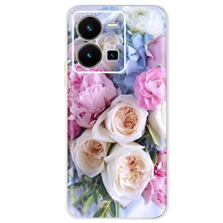 Cute Painted Silicone Soft Phone Case - Stylish Protector Shell for Vivo Y35 (264)