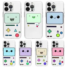 

Phone Case For iPhone 13 11 12 Pro Max X XR XS 7 8 Plus SE 2020 Transparent Soft Silicone Cover Fundas Coque Game Boy Game Box