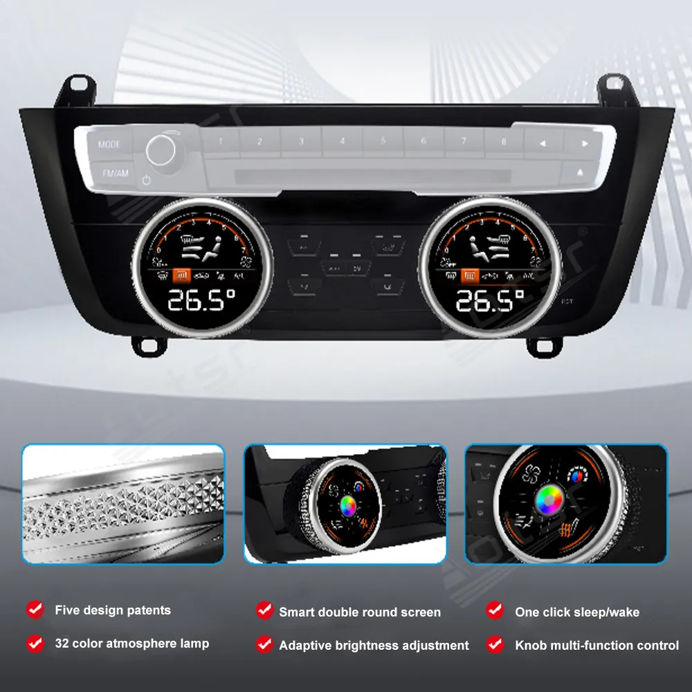 Car Digital AirCon AC Panel For BMW 3 F30 F31 BMW 4 Series F32 F33 F36 2013-2019