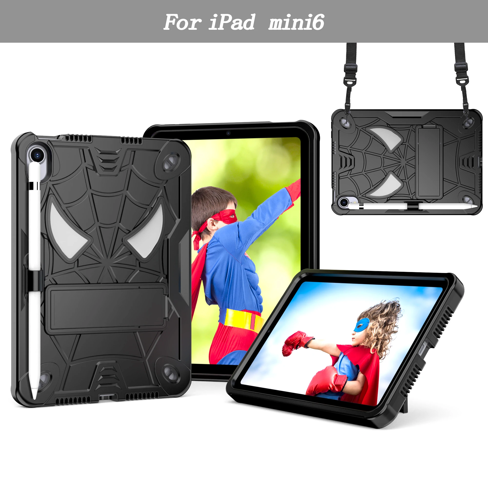 Custodia Per Ipad 10Th Gen Mini 6 Air 4 5 10.9 Pollici Cover Antiurto Ipad Pro 11 1Th 2Th 3Th 4Th Gen Eva / Pc Cover In Silicone Funda