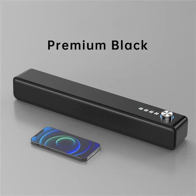 Bluetooth Subwoofer Soundbar | Wireless TV & PC Home Theater Speaker 6