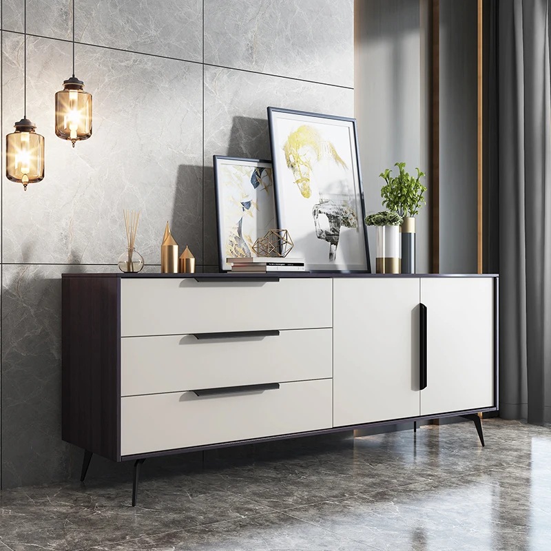 

Dinner side cabinet, kitchen short cabinet,Nordic storage cabinet, bowl cabinet, restaurant preparation cabinet