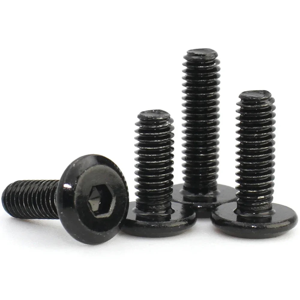 50-10PCS 304 Stainless Steel M3 M4 M5 M6 M8 Hexagon Hex Socket Hypotenuse Flat Head Screw Bolt for Down Side Furniture stainless steel bolt stainless steel screw