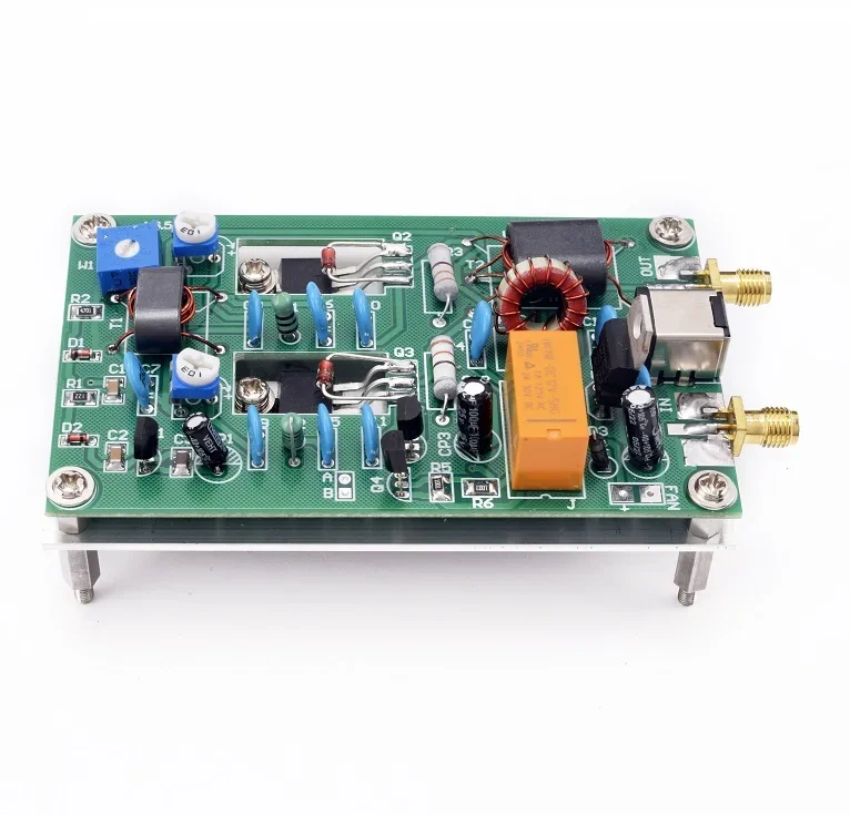 30W 3-28MHz Shortwave Power Amplifier Board CW SSB Linear High Frequency Power Amplifier Finished Board NEW audio power amplifier board