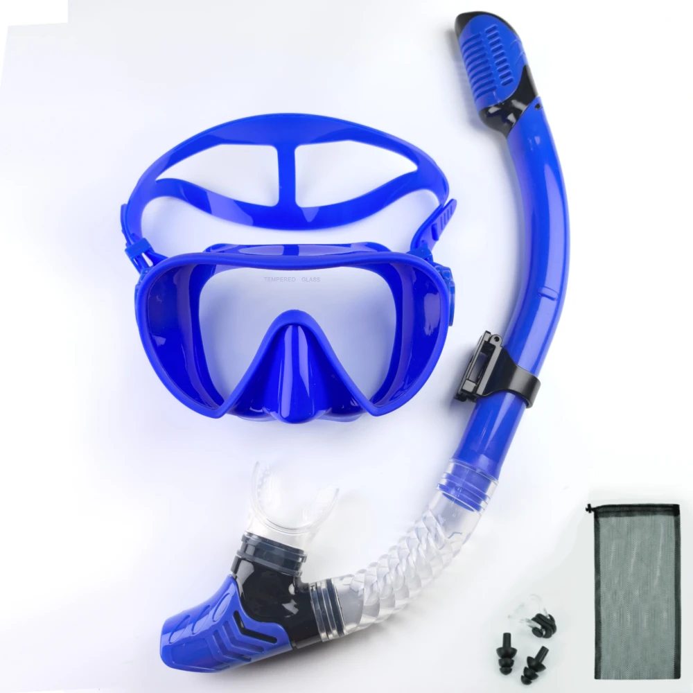 Professional diving goggles snorkeling suit diving mask snorkeling mask ultra-wide field of view anti-fog goggles