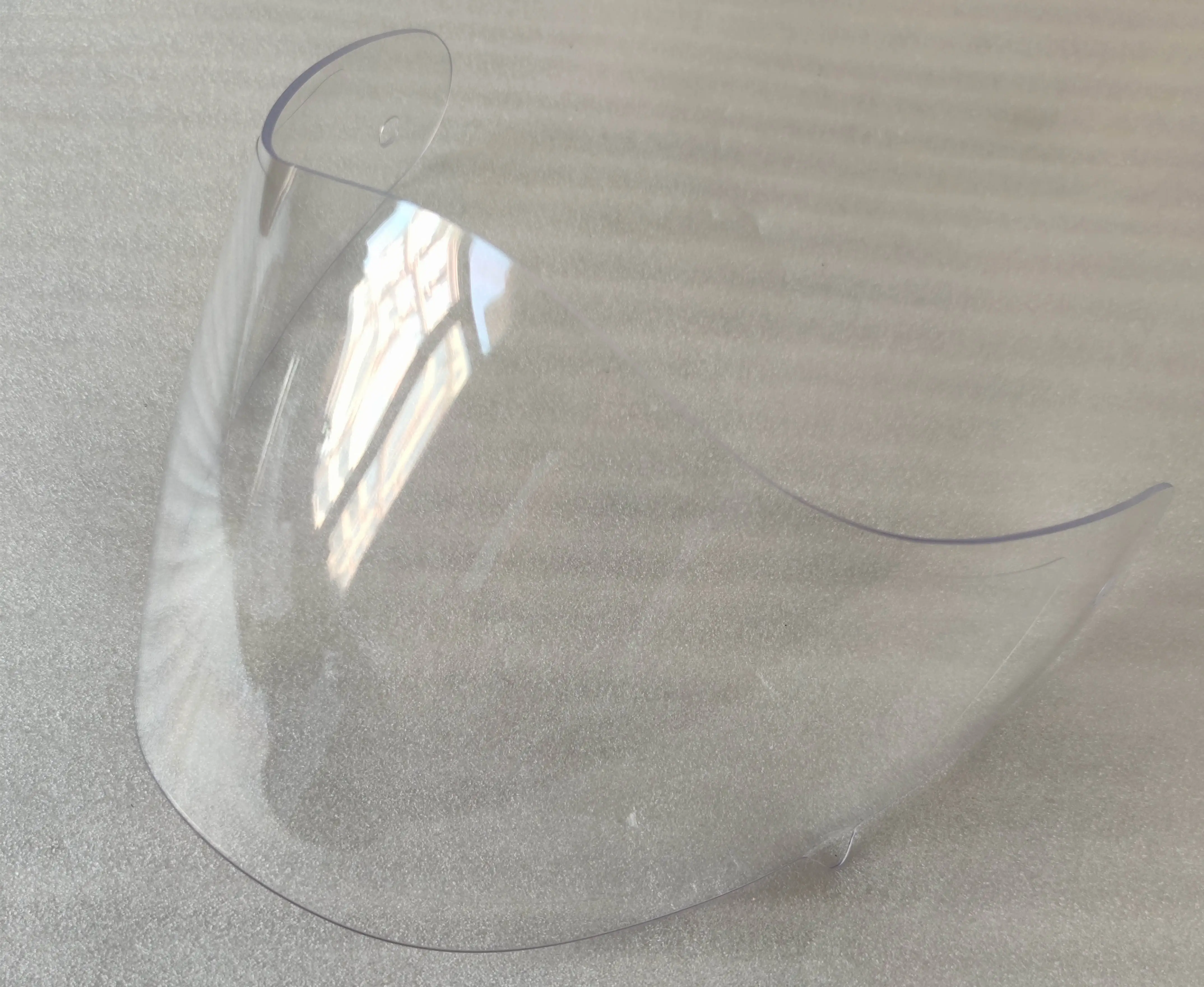 Paraglide Helmet Long Board Mirror Visor, Transparent Visor, Smoke Sun Glass Visor with All Parts