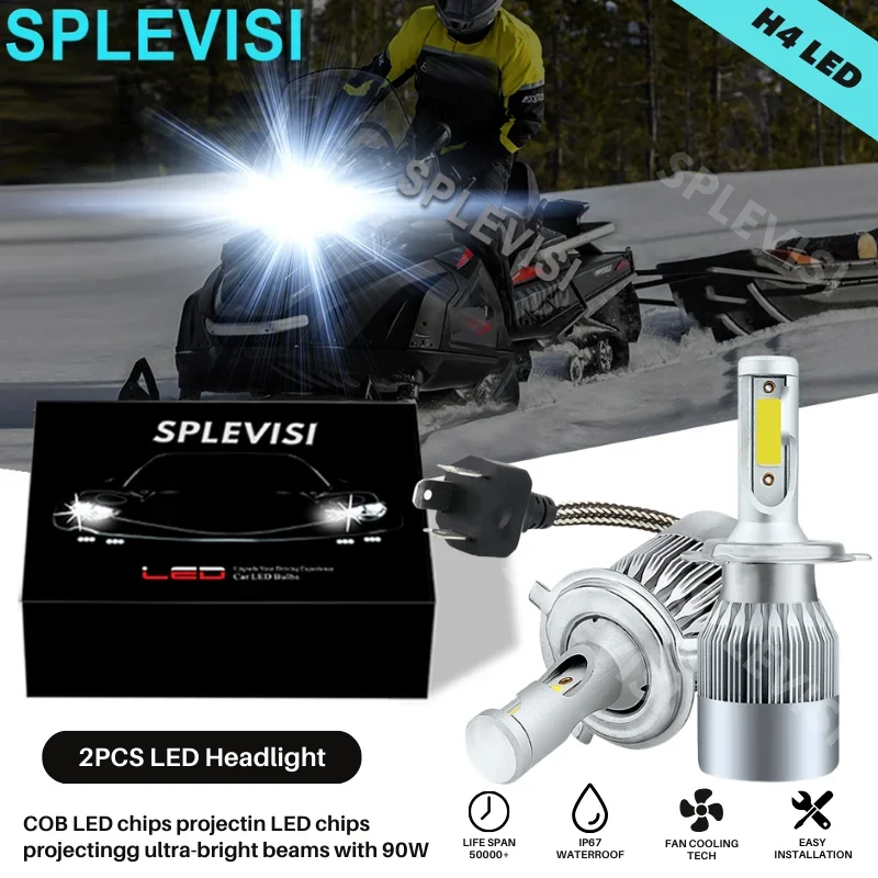 

Super Brighter Led Headlight For Ski-Doo Skandic 2010 2011 2012 2013 2014 2015 2016 2017 2018 2019 Replacement Headlight