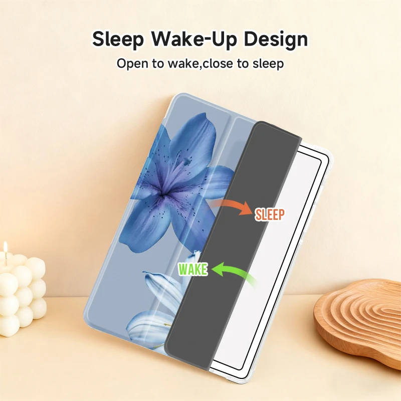 Premium Tri-Fold Bracket Protective Case with Storage Felt Bag