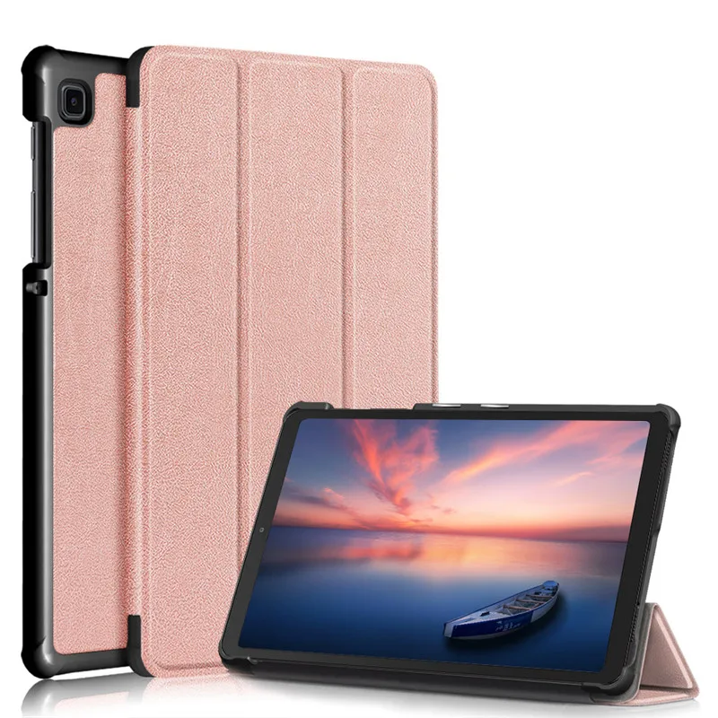 Magnetic Slim Trifold Stand Tablet Case with Soft Back