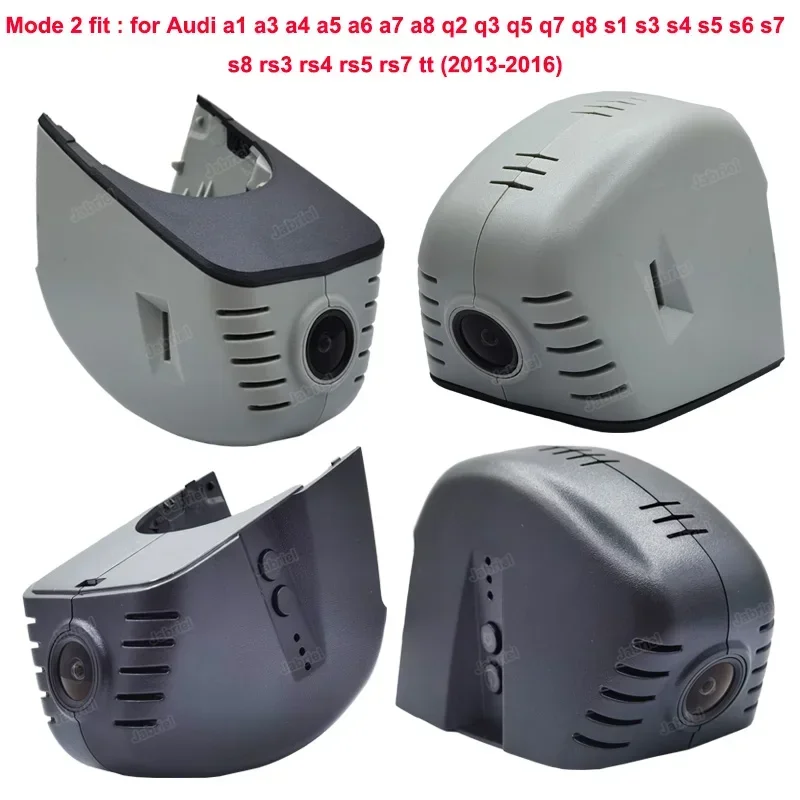 Plug and Play 4K Car DVR Dash Cam Camera for Audi a3 a4 a5 a6 a7 a8 q3 q5 q7 q8 b4 b5 b6 b7 b8 b9 c5 c6 c7 8p 8v rs tt 2012-2016 — view 3