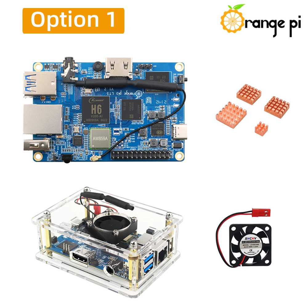 HDMI, cartão TF, OPI 3LTS, H6, 64Bit,