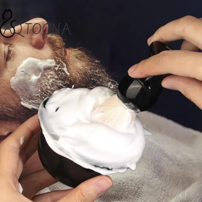 

Men's Shaving Bowl Soap Mug Cup Face Cleaning Tools Holder Male Shaving Appliance Barber Shaving Brush Bowl