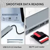 USB C HUB Type C Splitter Thunderbolt 3 Docking Station Laptop Adapter With For Macbook Air M1 iPad Pro 5