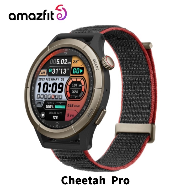 Original Amazfit Cheetah Pro 47mm 150+Sports Modes Smartwatch Ultra-long 14day Battery Life Smart Watch For Android IOS 99New