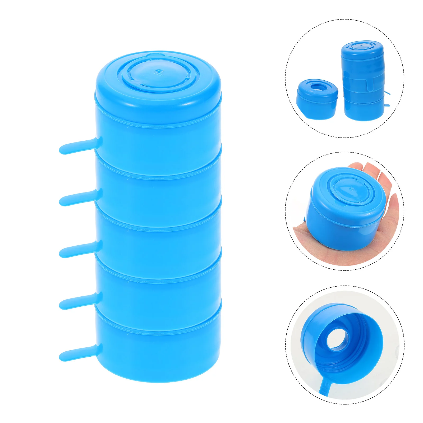 

40 шт., пластиковые крышки для кувшина для минеральной воды