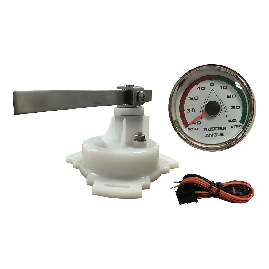 

9-32V 85mm Rudder Angle Gauge 0-190ohm with Sensor for Marine Boat