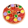 Wooden Quality Cut And Cut To See Pizza Cakes Children's Cake Kitchen Play House Simulation Toys Children's Chef Toys 6