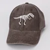 Boy Girls Baseball 2024 Sports Hats School Summer Embroidered Dinosaur Children Outdoor Kids Caps for 4-8 Years Adjustable 3