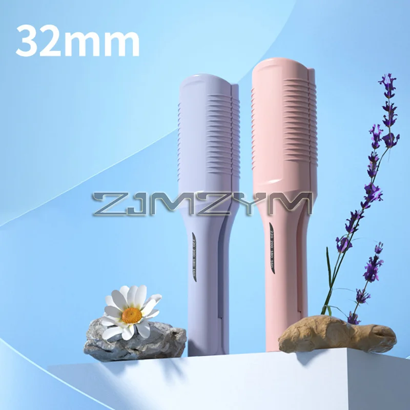 Curling Iron French V-Curved Anti-Scald Hair Curler Egg Rolls Hair Curler Long-Lasting Waves Curling Stick Women Waver