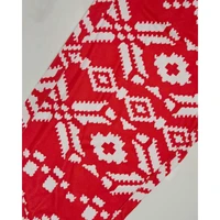 Fashion Women's Snowflake Elk Print Button Front Slim Jumpsuit Sexy Long Sleeve V-Neck Adult Onesie for Sleepwear - Image 6