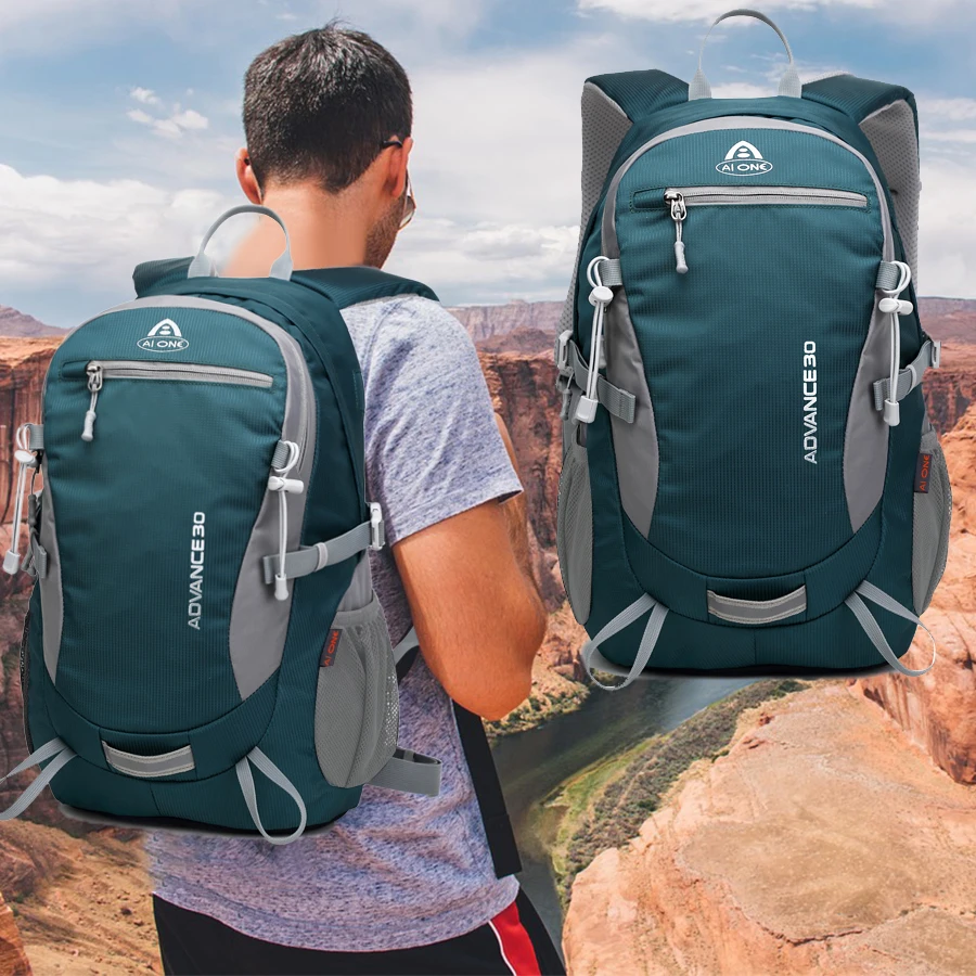 Hiking Backpack 30L Lightweight Travel Backpacks Hiking Daypack for Women Men Backpack Men Women Camping Daypack Outdoor 2