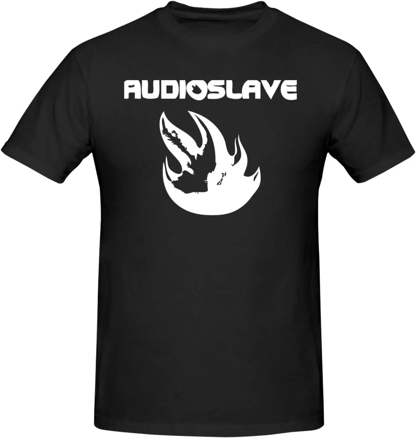 

Классическая футболка Audioslaves, Модный повседневный топ с круглым вырезом, базовая черная рубашка с коротким рукавом