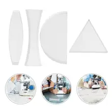 

4pcs Practical Basic Physics Teaching Optical Glass Lens Light Physical Lens
