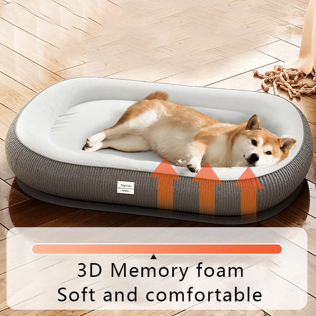 Dog Bed Soft Memory Foam Pet Sleeping Mat for Small Medium Dogs Cats Warm Dog Kennel Removable Non-slip Cat Nest Pet Supplies 3