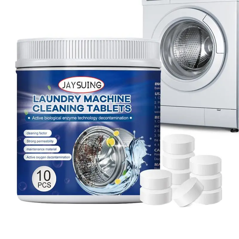 Washing Machine Cleaner Tablets Deep Cleaning Machine Tablets For Laundry Washing Machine & Dishwasher Cleaner Tablets For Drum