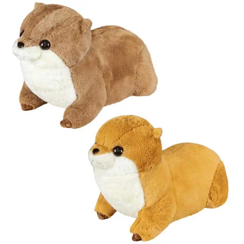 

Милая морская Otterss мягкая Набивная игрушка милая Otterss куклы малыши Дети Успокаивающая подушка Рождественский подарок на день рождения для девочек аниме коричневый
