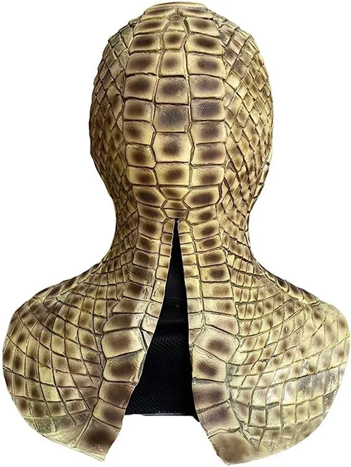 Máscara Alienígena Realista De Látex Para Halloween 2025 - Talla Única Adultos - Diseño