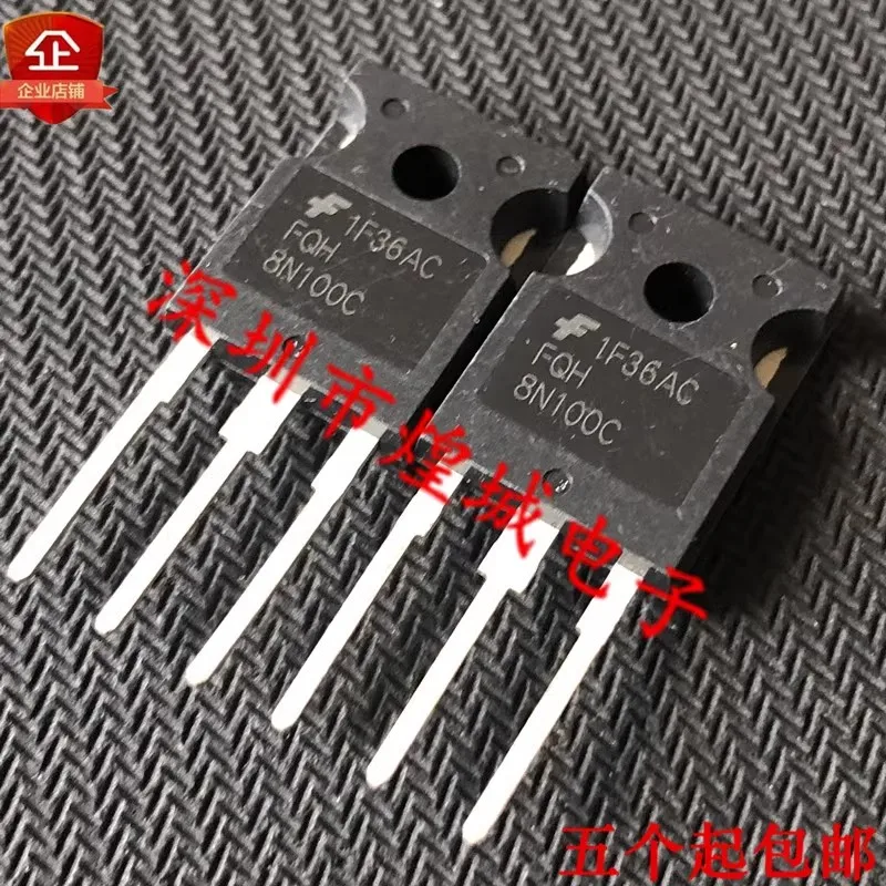 

5PCS FQH8N100C TO-247 1000V 8A новая модель, можно купить напрямую