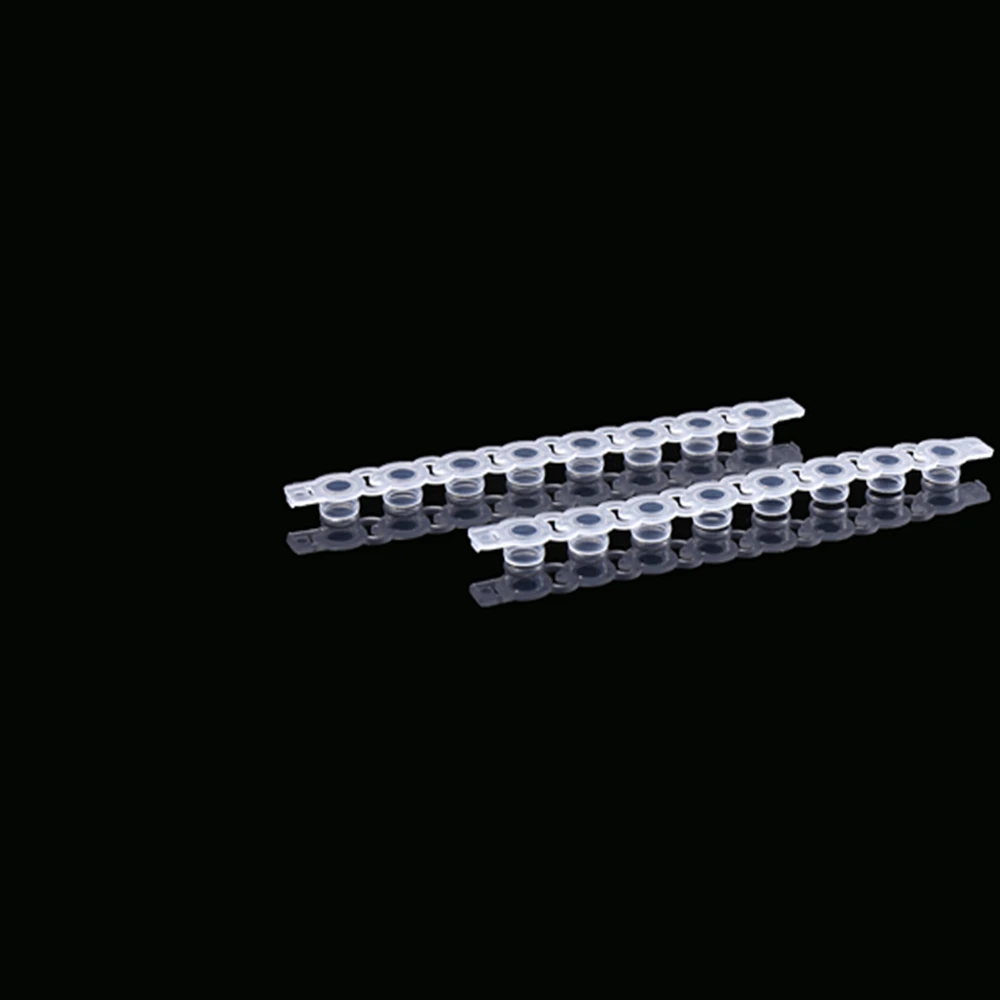 Nest Biotechnology 403002 0.2ml Pcr 8 Strips Tube Lab Fluorescence Quantitative PCR Tube Strip 125pcs