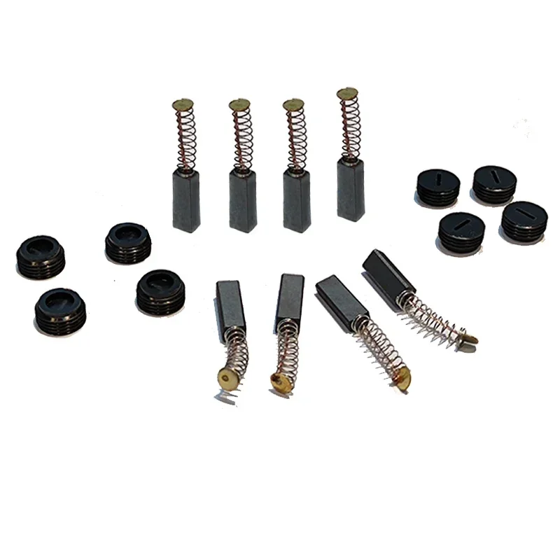 4PCS Turret Milling Machine Cutter Carbon Motor Brush Electro Part CNC Automatic Feeder Carbon Brush Holder carbide end mill milling machine tools alloy carbide milling cutter