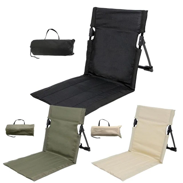 Portable Stadium Seat Cushion Indoor Outdoor Folding Chair Cushion Backrest  Beach Chair Backchair Stadium Seat Padded Chair - AliExpress