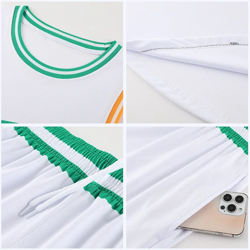 Adults Basketball Uniform Basketball Jersey Design Breathable Wear YW-JS4