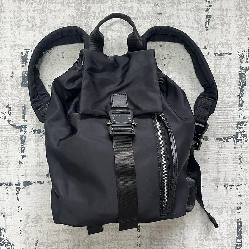1017 ALYX 9SM Nylon Backpack Backpack Unisex Couple Style