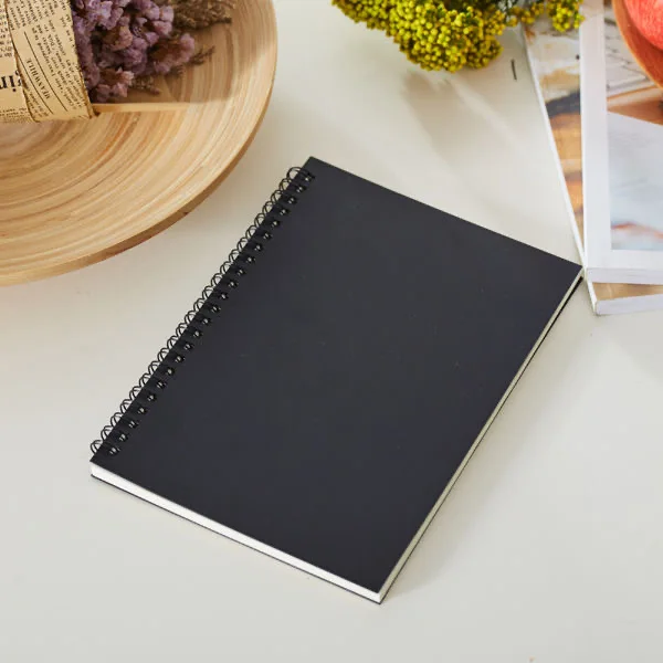 Whimsical Kawaii Spiral-bound Notebook - 50 Sheets, A5/A6 Size